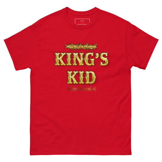 KING'S KID Stamp Tee - Red