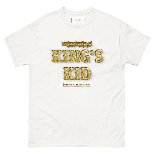KING'S KID Stamp Tee - White