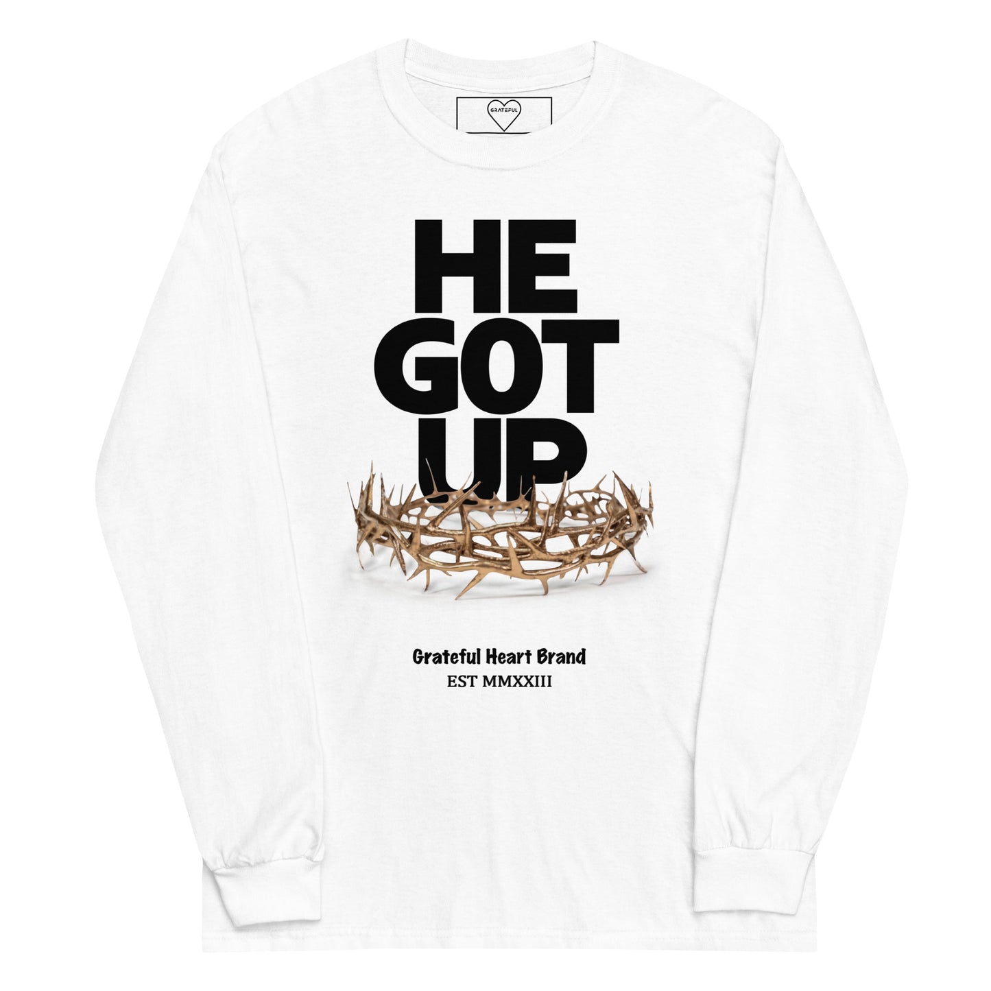 GRATEFUL HEART BRAND "RESURRECTION" Long Sleeve Tee