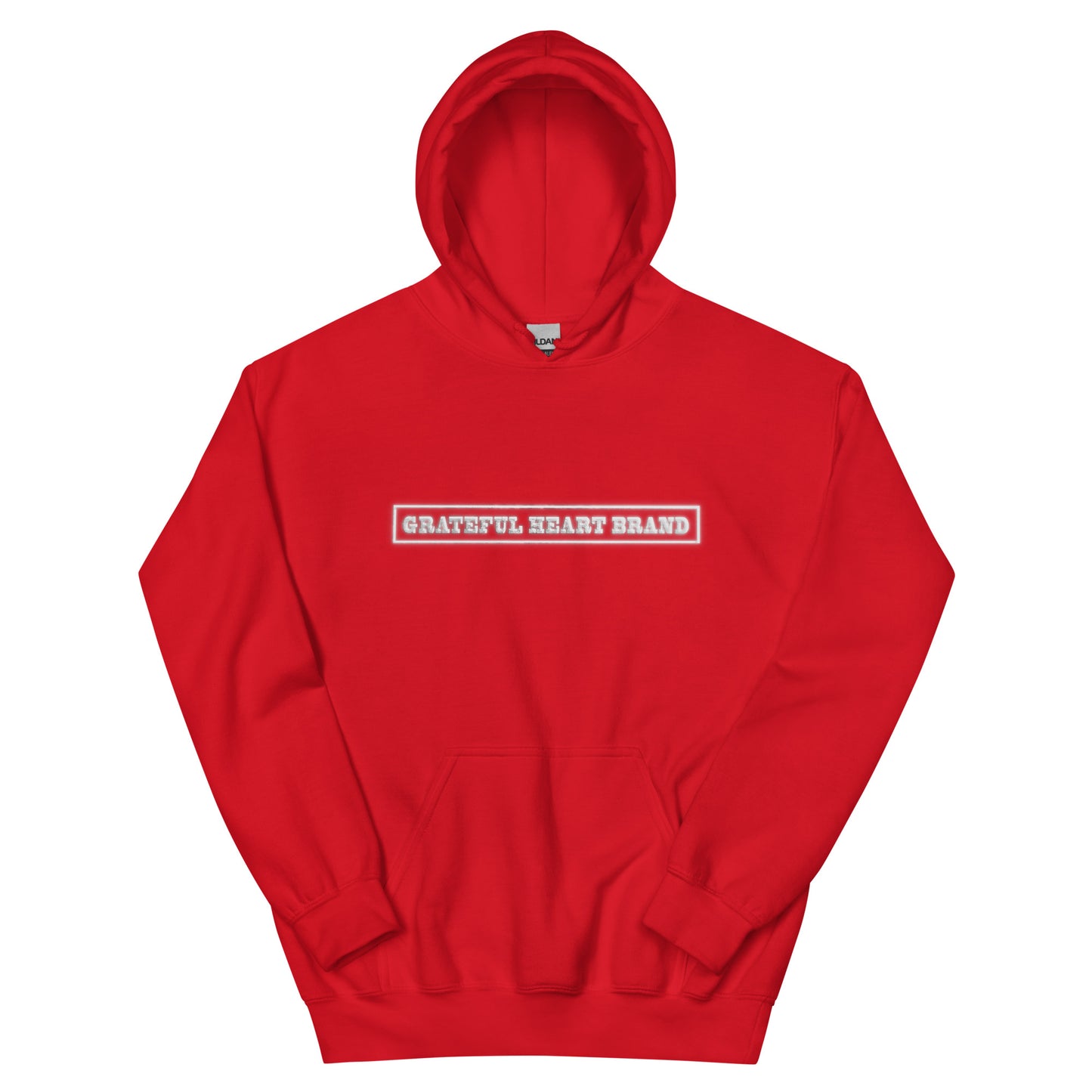 GRATEFUL HEART BRAND "DEFINITION" HOODIE - Red