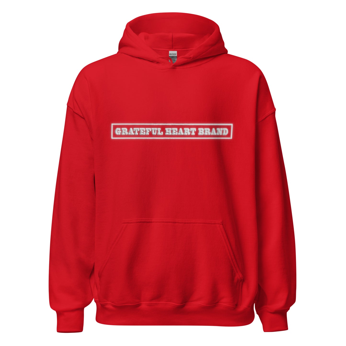 GRATEFUL HEART BRAND "DEFINITION" HOODIE - Red